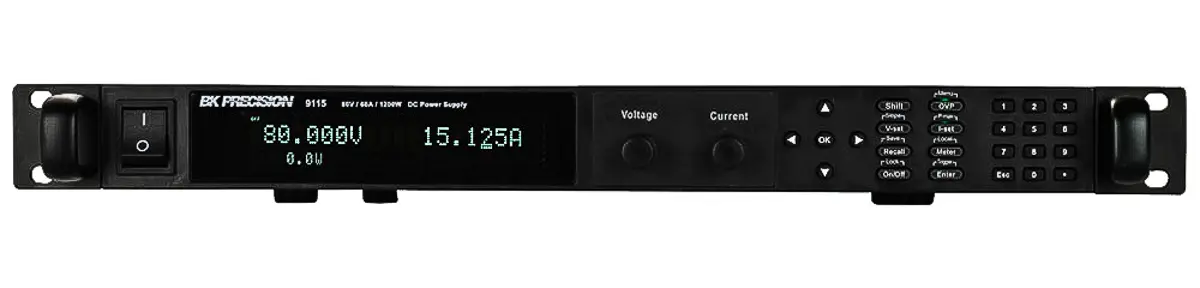 Produktfoto 1 von BK Precision BK9115 Digital Labornetzgerät 1.2kW, 0 → 80V / 60A