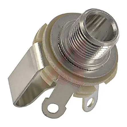 Produktfoto 1 von Switchcraft Buchse Stecker & Buchse 6.35 mm Gerade Panel Buchse 3 Stereo 1A PC-Stift