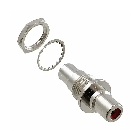 Produktfoto 1 von Switchcraft Gerade Rot Cinchbuchsen, Nickel, Panel