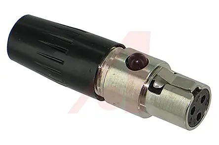 Produktfoto 1 von Switchcraft Gerade 3-polig Kabel Buchse Silber Schwarz XLR-Steckverbinder, 125 V