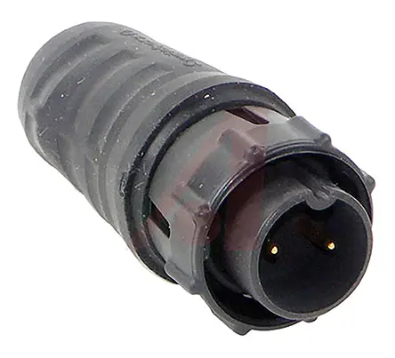 Produktfoto 1 von Switchcraft EN3 Standard Rundsteckverbinder Stecker 2-polig Stecker 7.5A Kabel, Kabel IP68, IP69K