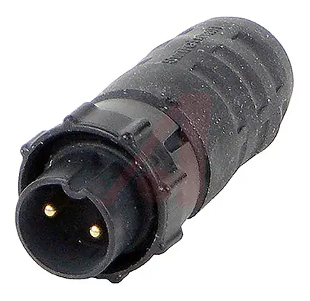 Produktfoto 1 von Switchcraft EN3 Standard Rundsteckverbinder Stecker 2-polig Stecker 13A Kabel IP68, IP69K