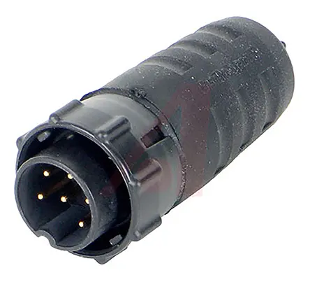 Produktfoto 1 von Switchcraft EN3 Standard Rundsteckverbinder Stecker 6-polig Stecker 7.5A Kabel, Kabel IP68, IP69K