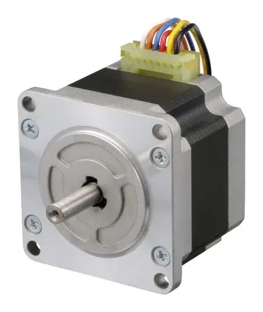 Sanyo Denki 103H7 1.8 ° Schrittmotor 24V / 2A 0.83Nm, 56 x 56 mm Wellen-Ø 6.35 mm