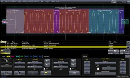 Produktfoto 1 von Teledyne LeCroy Oszilloskop-Software, MIL-STD-1553 -Trigger und -Dekodierung für Serie HDO4000