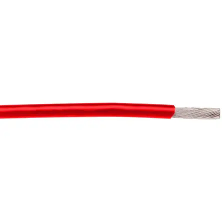Produktfoto 1 von Alpha Wire Hookup Wire TEFLON Schaltdraht 0.14 mm², 26 AWG 30.5 m Rot Ø 0.79 mm 12601 Litzen