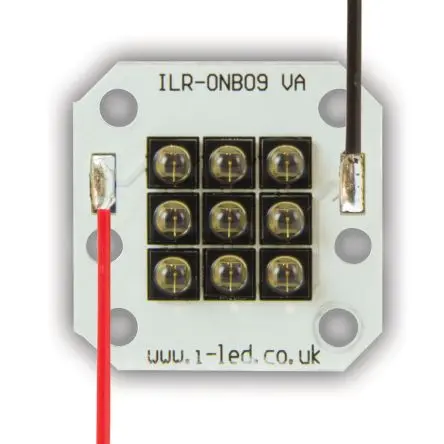Produktfoto 1 von Intelligent LED Solutions OSLON Black PowerCluster IR-LED Array, Leiterplatte 12060 mW, 850 nm, 12060 mW,