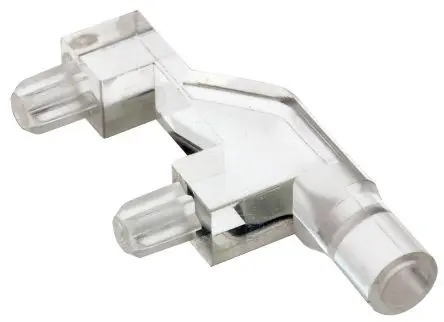 Produktfoto 1 von Mentor GmbH LED-Lichtleiter Starr, 10 gewinkelt Klar, Einpressen 3 mm