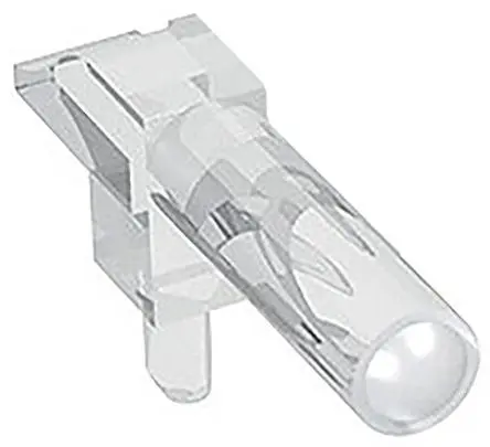 Mentor GmbH LED-Lichtleiter Starr, 10 gewinkelt Klar, Leiterplattenmontage