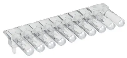 Mentor GmbH LED-Lichtleiter Starr, 10 gewinkelt Klar, Leiterplattenmontage