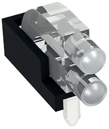 Produktfoto 1 von Mentor GmbH LED-Lichtleiter Starr, 20 gewinkelt Klar, Einpressen