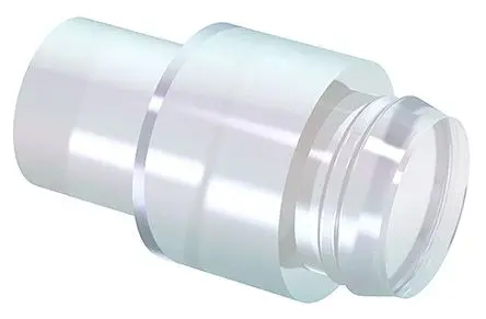 Produktfoto 1 von Mentor GmbH LED-Lichtleiter Starr, 1 Gerade LED Gelb Klar, Rückwand