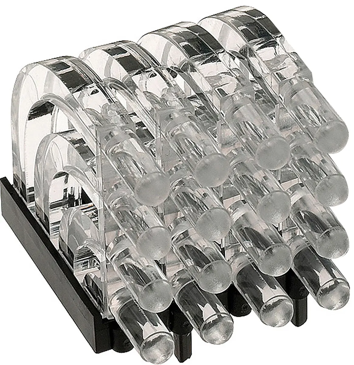 Produktfoto 1 von Mentor GmbH LED-Lichtleiter Starr, 16 gewinkelt Klar, Einpressen 3 mm