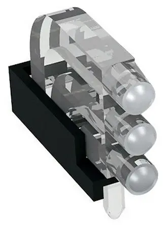 Produktfoto 1 von Mentor GmbH LED-Lichtleiter Starr, 30 gewinkelt Klar, Einpressen