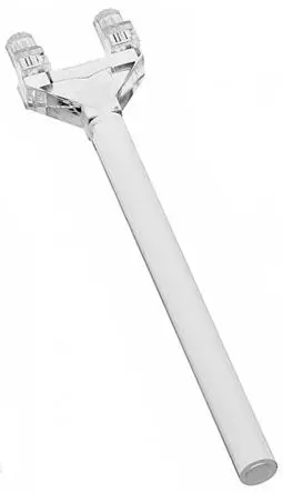 Produktfoto 1 von Mentor GmbH Lichtleiter Starr, 1 Gerade LED Gelb Klar, Einpressen