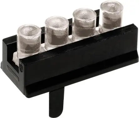 Produktfoto 1 von Mentor GmbH LED-Lichtleiter Starr, 4 Gerade Klar, Einpressen 2 mm