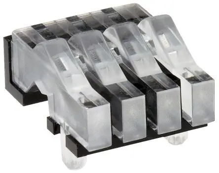 Produktfoto 1 von Mentor GmbH LED-Lichtleiter Starr, 4 gewinkelt Klar, Einpressen
