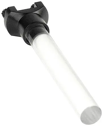 Produktfoto 1 von Mentor GmbH LED-Lichtleiter Starr, 1 Gerade LED Gelb Klar, Einpressen