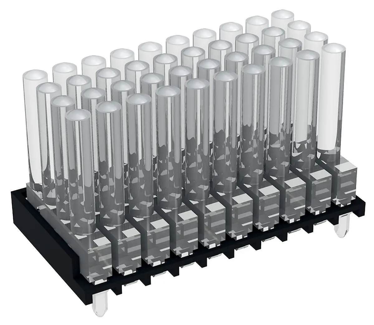 Produktfoto 1 von Mentor GmbH LED-Lichtleiter Starr, 40 Gerade Klar