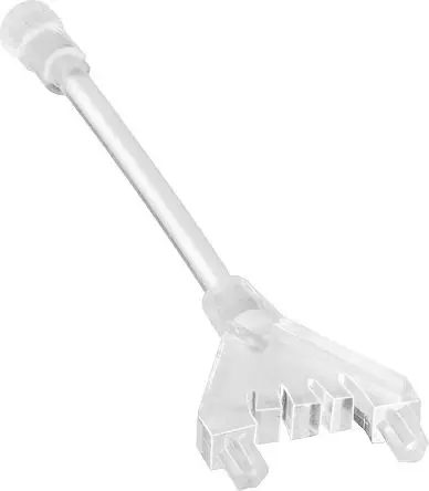 Produktfoto 1 von Mentor GmbH LED-Lichtleiter Starr, 1 Gerade LED Gelb Klar, Rückwand
