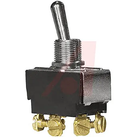 Produktfoto 1 von Carling Panel Kippschalter 2-poliger Wechsler, Ein-Aus-Ein, 250 V ac, 15A, Schraube