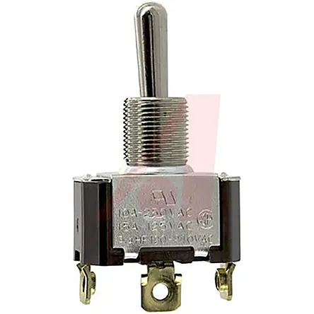 Produktfoto 1 von Carling Panel Kippschalter 1-poliger Umschalter, Ein-Aus-Ein, 250 V ac, 15A, Schraube
