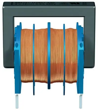 Produktfoto 1 von TDK B82731M Netzleitungsdrossel, Ferrit-Kern, 47 mH, 500 mA, Radial / R-DC 2 Ω, max. 10 kHz, Ø 0.6 mm x 20 mm