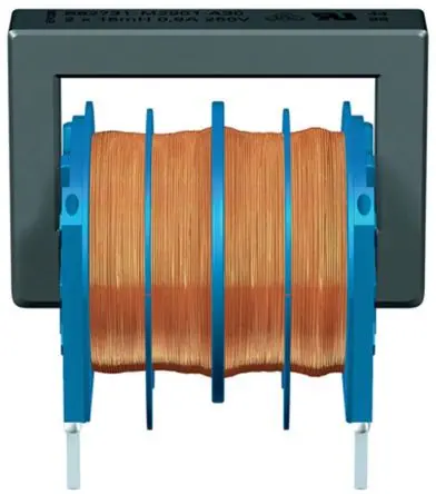 Produktfoto 1 von TDK B82731M Netzleitungsdrossel, Ferrit-Kern, 39 mH, 600 mA, Radial / R-DC 1.5 Ω, max. 10 kHz, Ø 0.6 mm x 20 mm