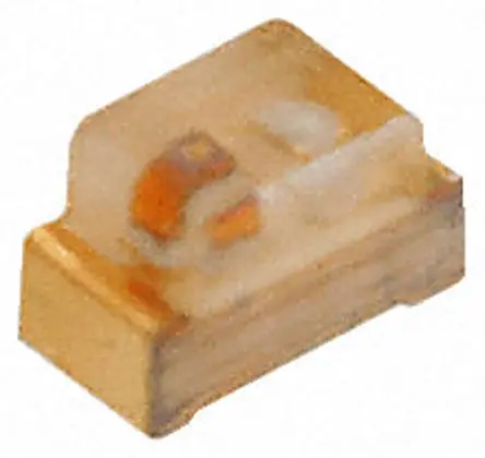 Produktfoto 1 von Kingbright IR-Diode, 0603, 940 nm, 3 mW/sr, 120 °, 2-Pin, Oberfläche 1-LEDs