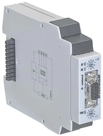 Produktfoto 1 von Wieland SP Sicherheitsmodul, 24V dc, 1 Eingänge