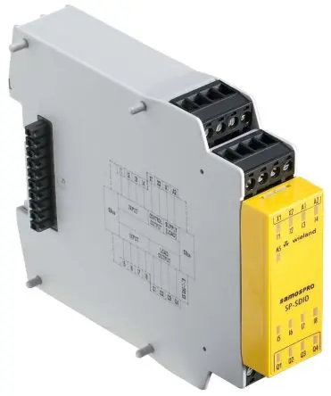 Produktfoto 1 von Wieland SP-SDIO Eingangs-/Ausgangsmodul, 24V dc, 8 Eingänge / 4 Ausgänge / 1.8 W