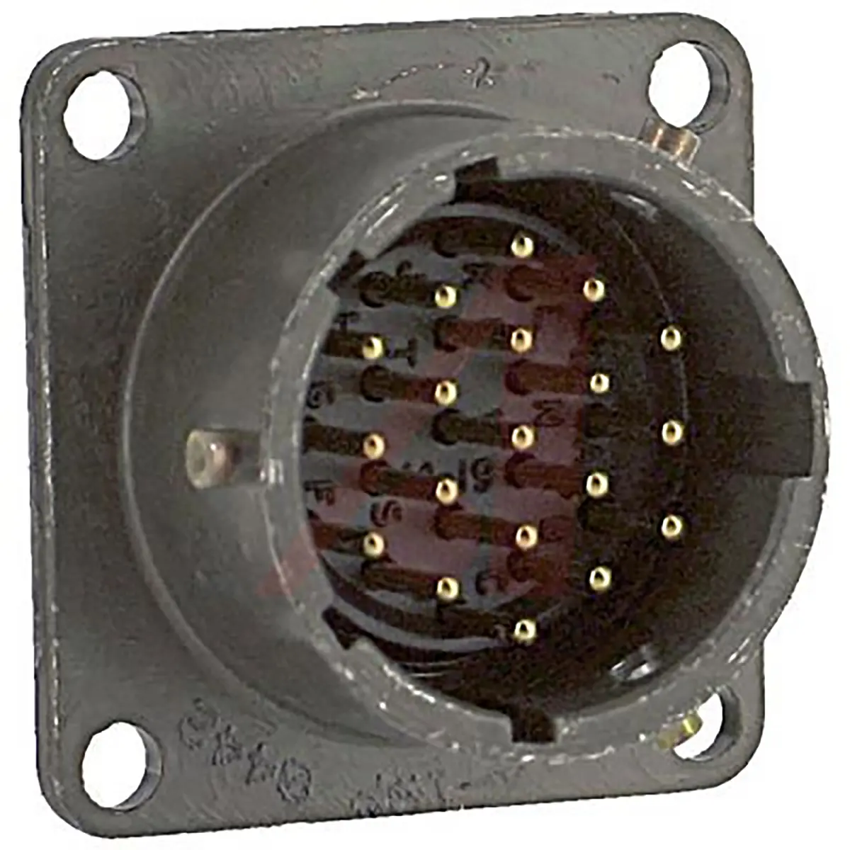 Amphenol Socapex, PT Kupferlegierung MIL-Spec Rundsteckverbinder Gerade, 19-polig, 1 kV ac, Frontplattenmontage, Gehäuse