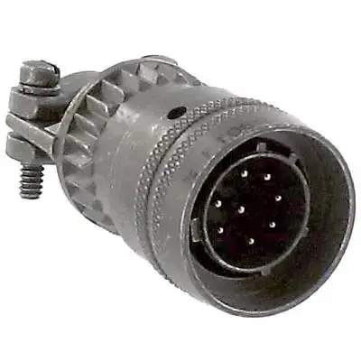 Produktfoto 1 von Amphenol Socapex, PT Kupferlegierung MIL-Spec Rundsteckverbinder Gerade, 8-polig, 1kV ac, Kabel, Gehäuse 12 Stecker,
