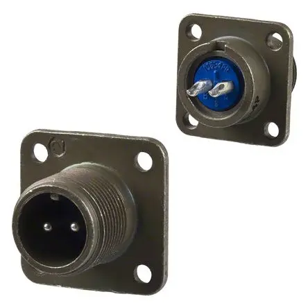 Produktfoto 1 von Amphenol Socapex, PT Kupferlegierung MIL-Spec Rundsteckverbinder Gerade, 15-polig, 1000V, Kabel, Gehäuse 14 Stecker,