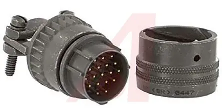 Produktfoto 1 von Amphenol Socapex, PT Kupferlegierung MIL-Spec Rundsteckverbinder Gerade, 18-polig, 1kV ac, Kabel, Gehäuse 14 Stecker,