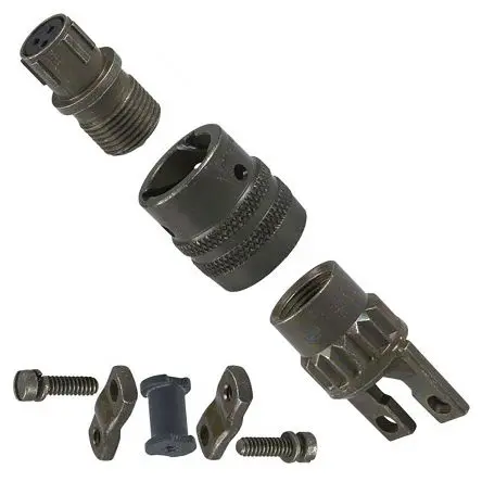 Produktfoto 1 von Amphenol Socapex, PT Kupferlegierung MIL-Spec Rundsteckverbinder Gerade, 12-polig, 1kV ac, Kabel, Gehäuse 14 Stecker,