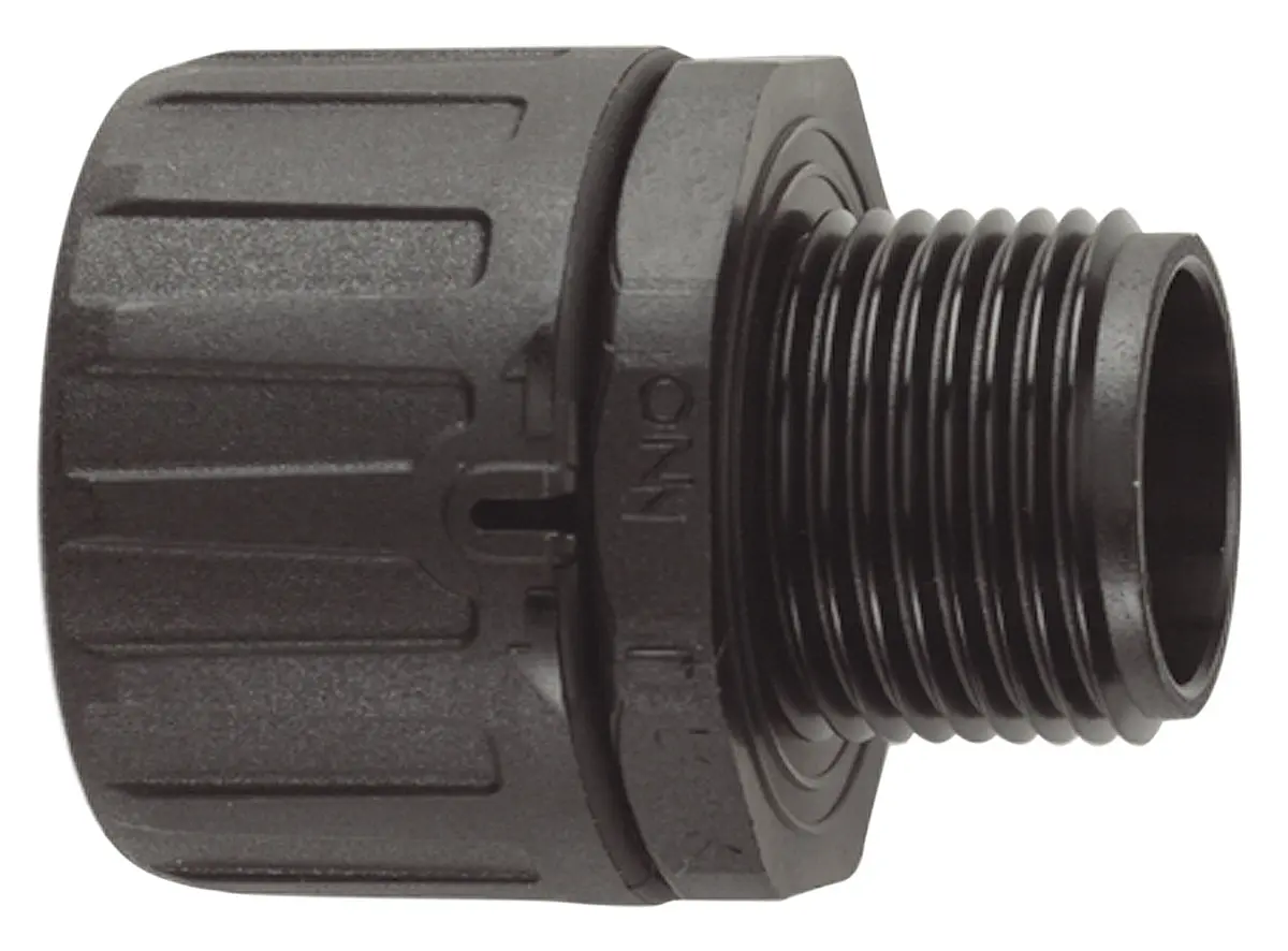 Produktfoto 1 von Flexicon FPA Nylon 6.6 Kabelrohr Befestigung Kabelrohr M63 67 mm Schwarz Schwarz-Finish IP66