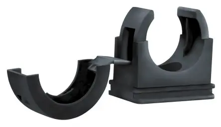 Produktfoto 1 von Flexicon FCL Nylon 6.6 Kabelrohr Befestigung Kabelrohr 42 mm Schwarz Schwarz-Finish