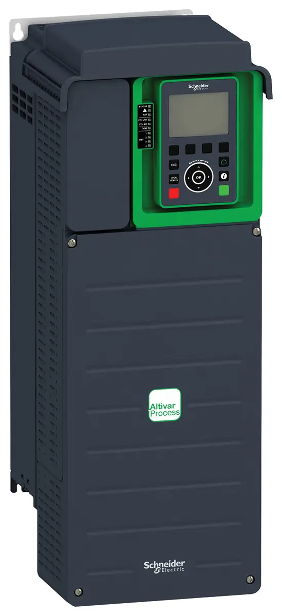 Produktfoto 1 von Schneider Electric ATV630 3-Phasen Frequenzumrichter 15 kW 480 V 31.7 A 500Hz