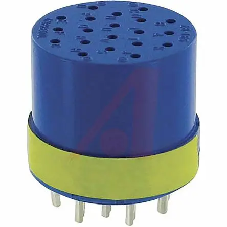 Produktfoto 1 von Amphenol Industrial Steckverbindereinsatz Buchse Größe 28 für Zylindrische Standard-Steckverbinder der Serie 97, Buchse