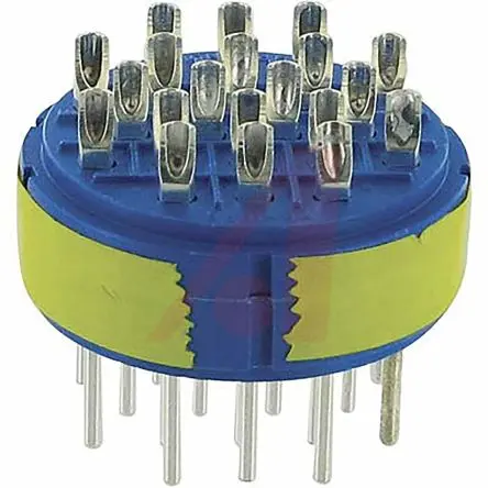 Produktfoto 1 von Amphenol Industrial Steckverbindereinsatz Stecker Größe 28 für Zylindrische Standard-Steckverbinder der Serie 97, Stift