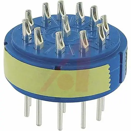 Produktfoto 1 von Amphenol Industrial Steckverbindereinsatz Stecker Größe 28 für Zylindrische Standard-Steckverbinder der Serie 97, Stift