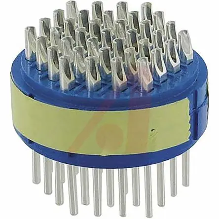 Produktfoto 1 von Amphenol Industrial Steckverbindereinsatz Stecker Größe 28 für Zylindrische Standard-Steckverbinder der Serie 97, Stift