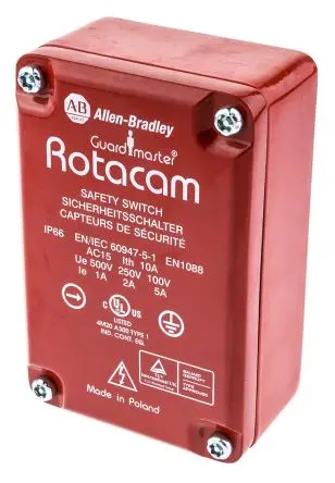 Produktfoto 1 von Allen Bradley Guardmaster 440h Scharnierschalter 1 Schließer/2 Öffner