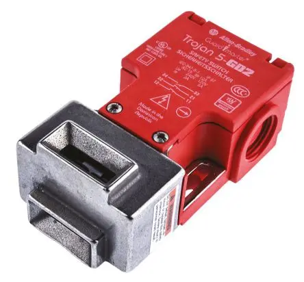 Produktfoto 1 von Allen Bradley Guardmaster 440K Sicherheits-Verriegelungsschalter Mit Schlüssel Verriegelung Betätiger inklusive 1