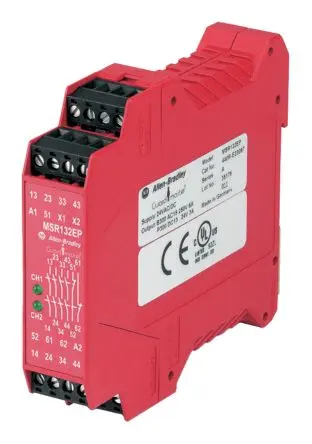 Produktfoto 1 von Allen Bradley Guardmaster 440-R Eingangs-/Ausgangsmodul, 24V ac/dc 4 Schließer, 2 Öffner, 1 Eingänge / 6 Ausgänge / 1.5