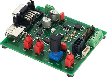 Produktfoto 1 von Faulhaber Gleichstrommotorsteuerung, 30V, Drehzahlregelung-Steuerung / 100mA, L: 80mm B: 65 mm T: 31 mm