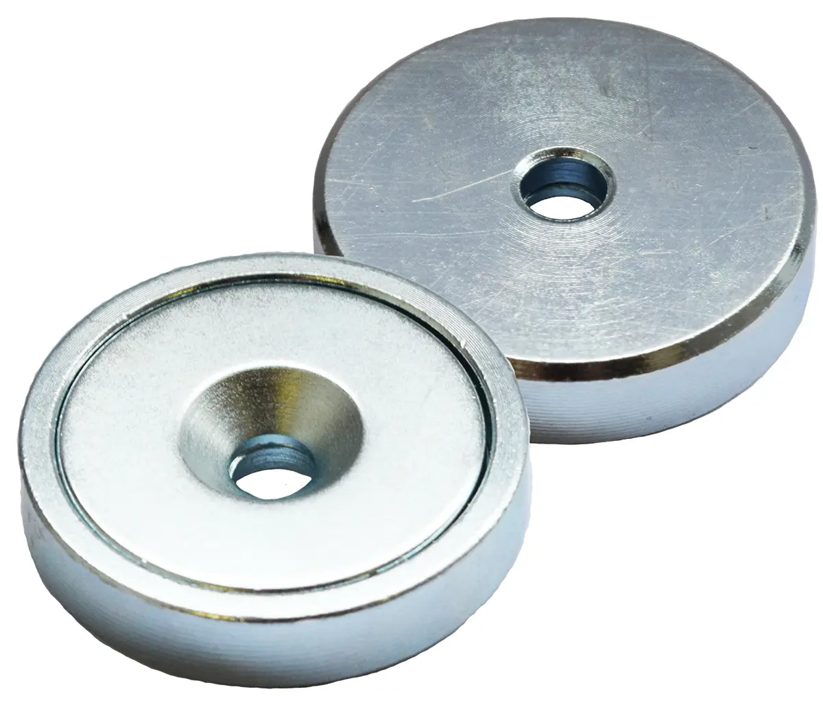 Produktfoto 1 von Eclipse Neodym Magnet, 32 mm, 31 kg Schraubbefestigung x 7 mm, L. 7 mm