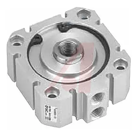 Produktfoto 1 von SMC NCQ8 Pneumatik-Kompaktzylinder 0.5 in Doppeltwirkend, Bohrung Ø 0.75 in, bis 1.4 Mpa