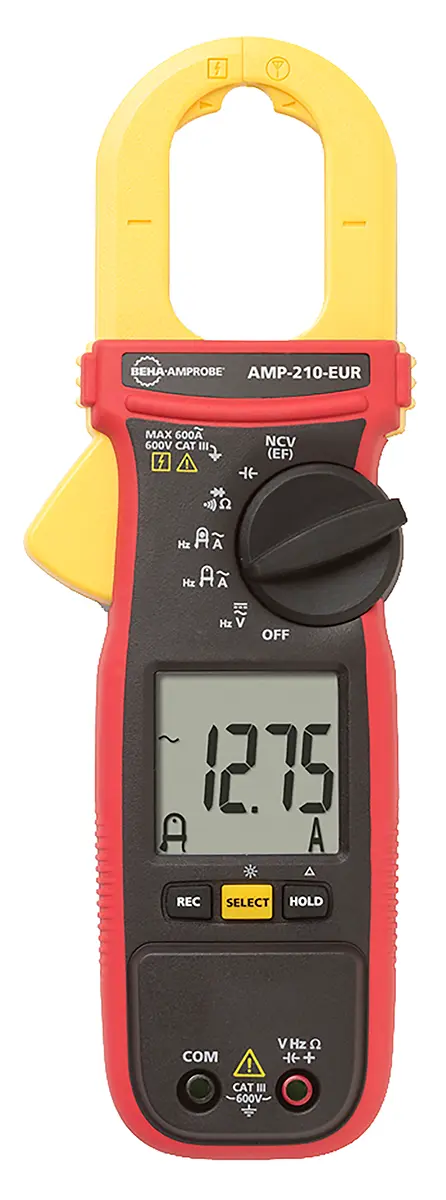 Produktfoto 1 von BEHA-Amprobe AMP 210 Stromzange AC Strommesszange 600 A CAT III 600 V ac, 600 V dc / 600 A, 60 kΩ